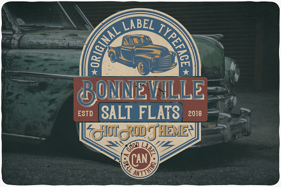 Bonneville Typeface preview 7