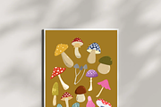 Whimsical Fall posters bundle, a Decorative Illustration by Oleksandra Illustrates (Thumbnail 6 of 6)