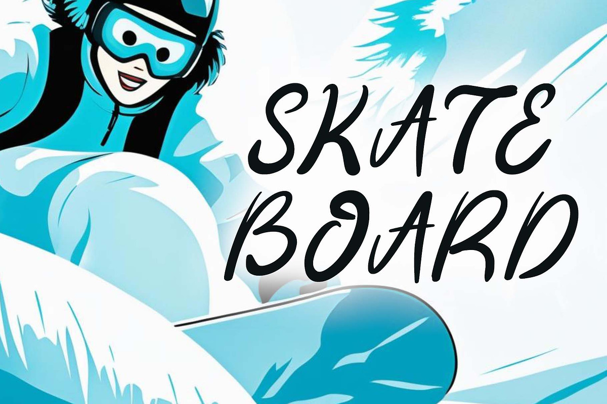 Funky Snow, a Blackletter Font by Yoga Letter (Photo 3 of 7)