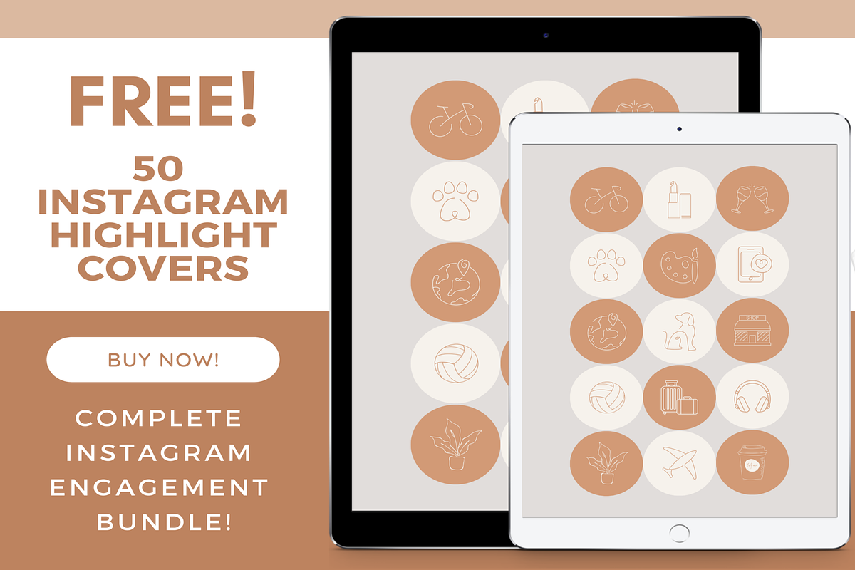 Orange Instagram Puzzle Template, a Social Media Template by LushBury (Photo 3 of 5)