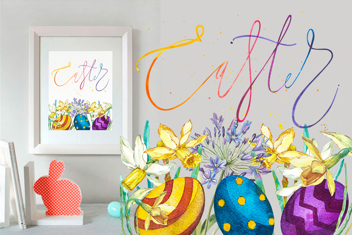 Easter set illustrations, a Decorative Illustration by Ann Astro (Photo 5 of 7)