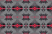 Dark Vibrant Native American Pattern, a Pattern Graphic by PPEthnicDecorPattern (Thumbnail 1 of 10)