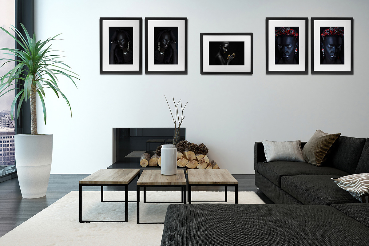 15 Room Frame Mockup, a Product Mockup by VaaniDesigns (Photo 14 of 15)