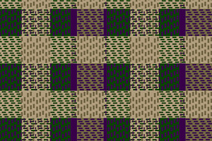Textured Abstract Plaid Seamless Rep, a Pattern Graphic by Sharon Schwalbe
