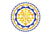 17 Sacred Indian Meditative Yantras, an Object Illustration by Kseniya-Omega (Thumbnail 5 of 8)