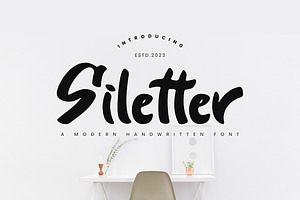Siletter - Marker Handwritten Font