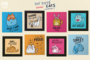 My Cute Cats chapter 2, an Animal Illustration by LTNG STUDIO (Thumbnail 3 of 6)
