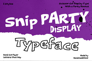 Snip Party Font