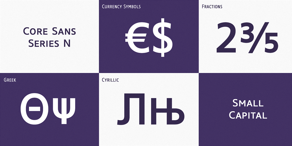 Core Sans N SC, a Sans Serif Font by S-Core (Photo 5 of 6)