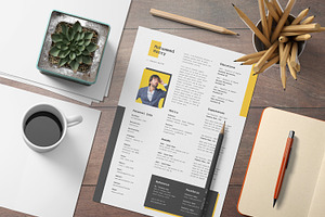 Resume CV Template 11