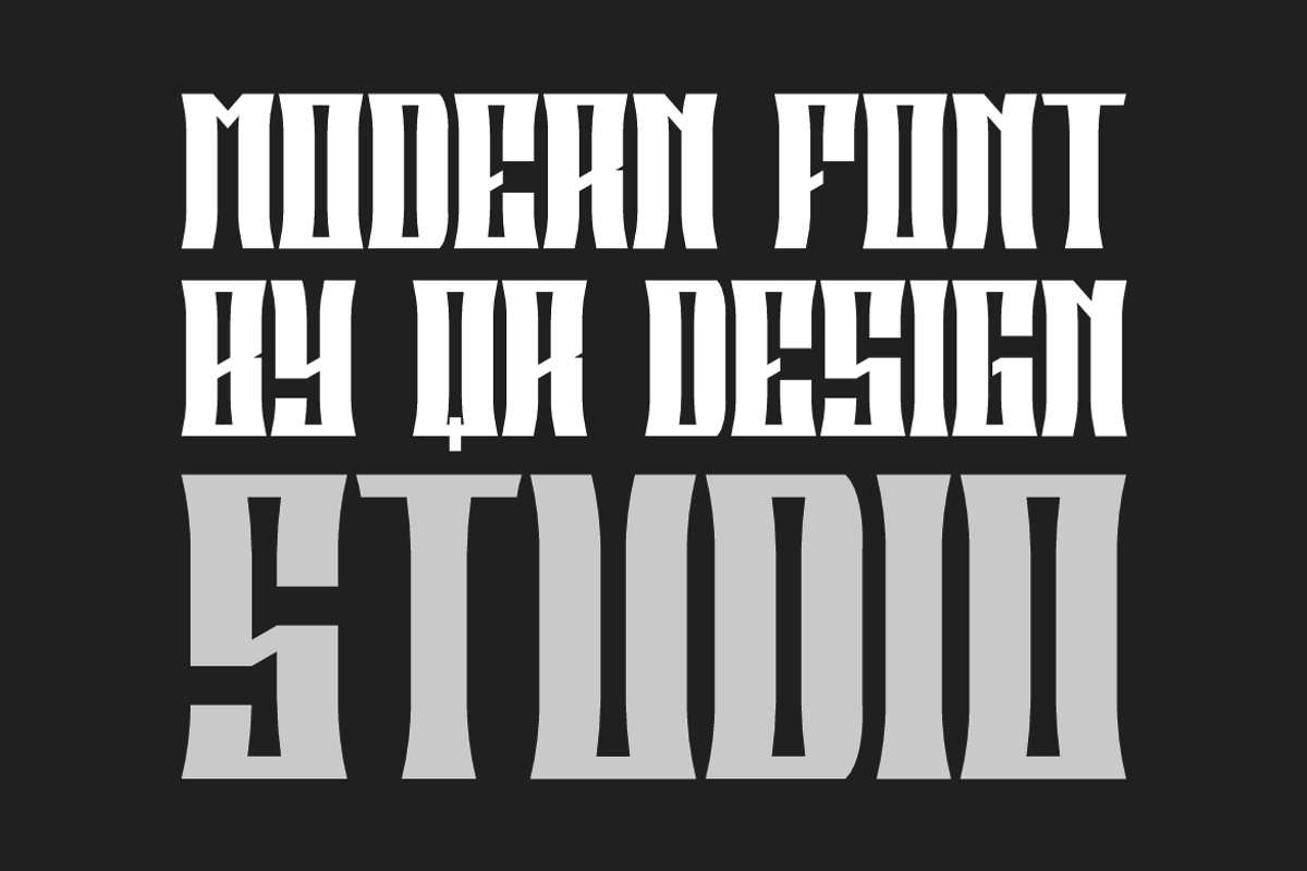 Ngopresic, a Serif Font by QR Design Studio (Photo 4 of 7)