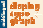 Gilroy - Retro Display Font, a Sans Serif Font by Luna Shop (Thumbnail 6 of 9)
