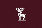 Minimalist Deer Emblem Animal, an Animal Illustration by Vectorium Studio (Thumbnail 4 of 4)