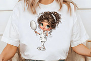 Hairdresser Girl Clipart, an Illustration by Libby Wishes (Thumbnail 7 of 8)