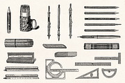 Art Supplies - Vintage Illustrations, an Illustration by Graphic Goods (Thumbnail 7 of 11)