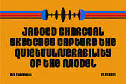 Sanjoyment, a Sans Serif Font by graphicook (Thumbnail 7 of 10)