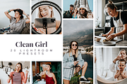 20 Clean Girl Lightroom Presets, a Preset Add-On by Oak Digital Studios (Thumbnail 3 of 8)