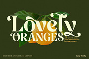 Atlas Grove-Alternates and Ligatures, a Serif Font by Zane Studio (Thumbnail 11 of 22)