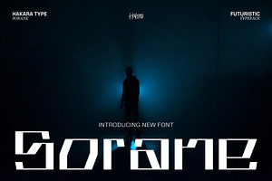 Sorane - Cyber Sci-Fi Display Font