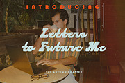 Time Capsule Nostalgic Autumn Script, a Script Font by Struvictory.art (Thumbnail 3 of 9)