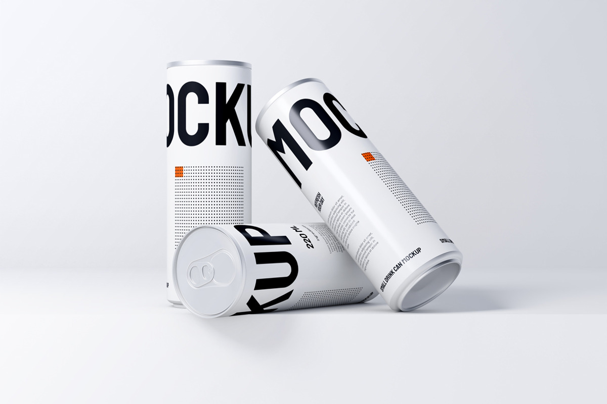 Drink Can Mockup, a Cups & Container Mockup by Rizky Audymas (Photo 6 of 8)