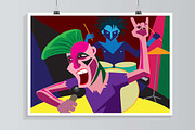 Punk rock., an Illustration by © Fisher Photostudio (Thumbnail 4 of 6)