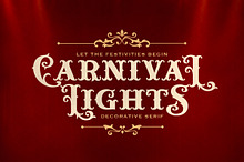 Carnival Lights - Decorative Serif