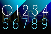 Space Matrix - Futuristic Display, a Font by Qweera Studio (Thumbnail 12 of 12)