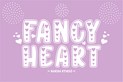 Cute Heart - Lovely Display Font, a Sans Serif Font by Sahira Studio (Thumbnail 4 of 4)