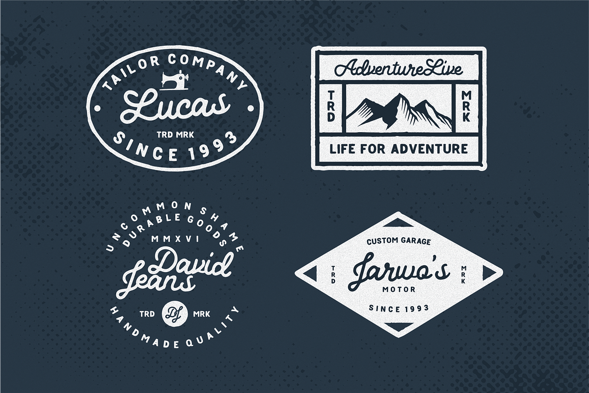 Limbirds Vintage Font preview 4