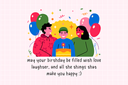 Birthday Notes - Playful Font, a Handwritten Font by Keithzo (Thumbnail 3 of 5)