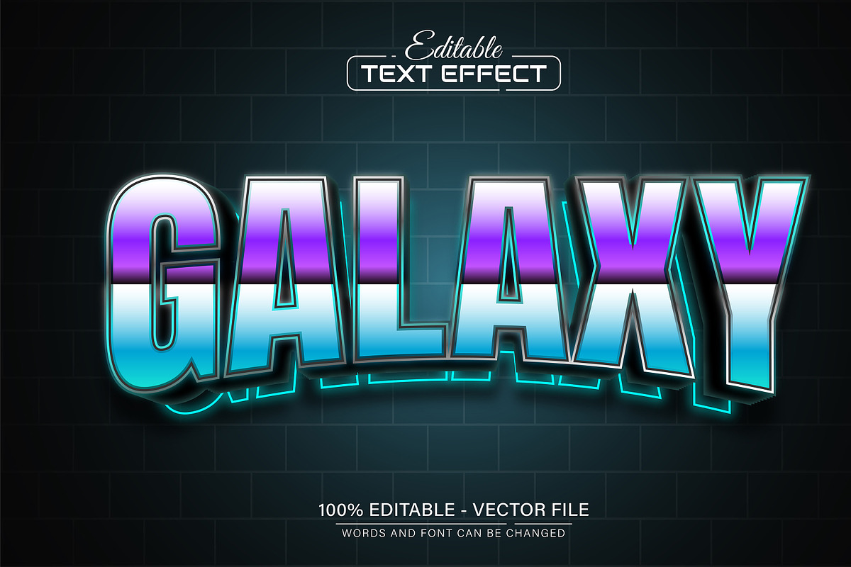 3D Text Effects Collection Vol 16, a Graphic by Aglonemadesign (Photo 8 of 9)