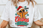 Merry Christmas Gingerbread PNG, a Seasonal Illustration by Canvas Craft (Thumbnail 3 of 6)