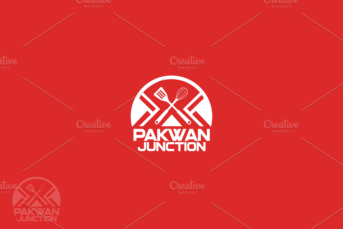Pakwan Junction Logo Design Template, a Branding & Logo Template by Griffin Designs (Photo 4 of 6)