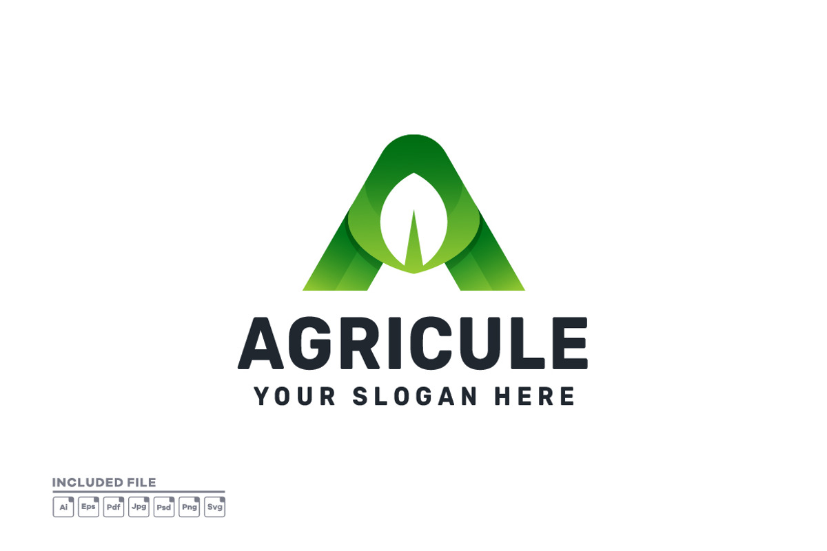 Vector Logo Letter A Gradient Style, a Branding & Logo Template by yuanesei