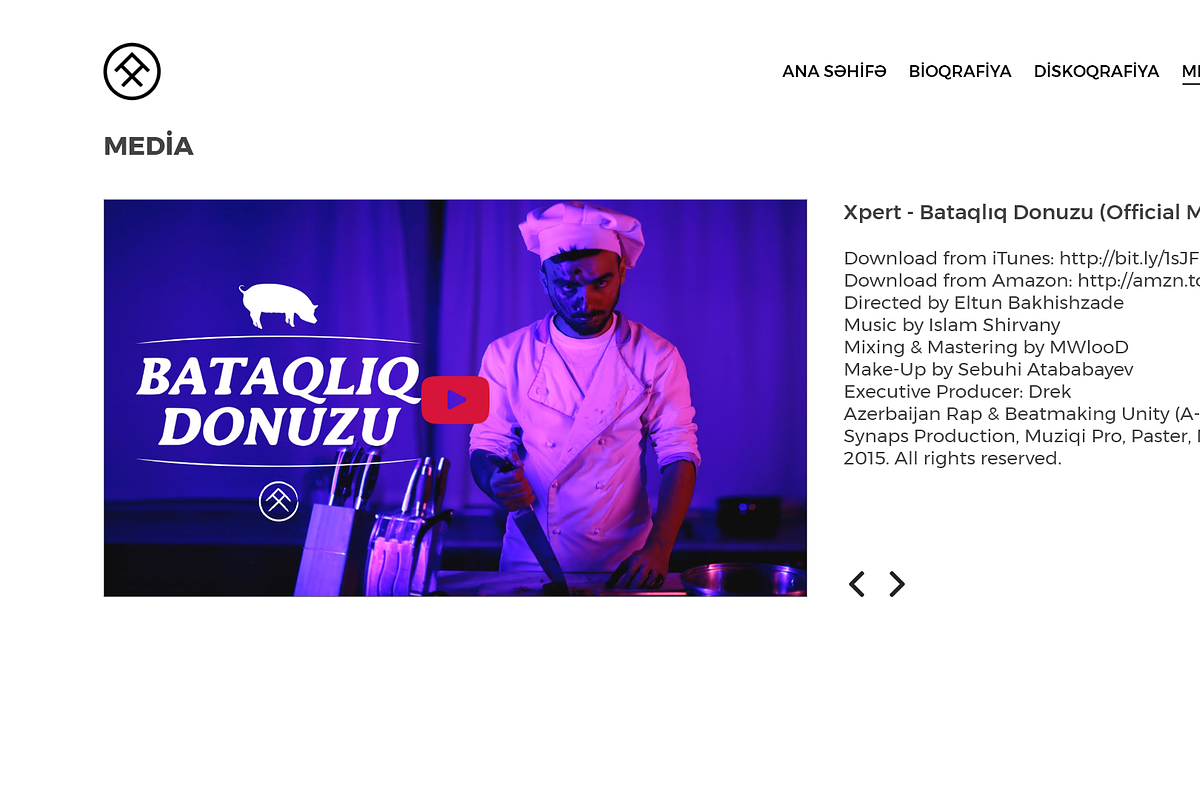 Barhome - One Page Singer Portfolio, a Bootstrap Template by Codrop Agency (Photo 4 of 5)