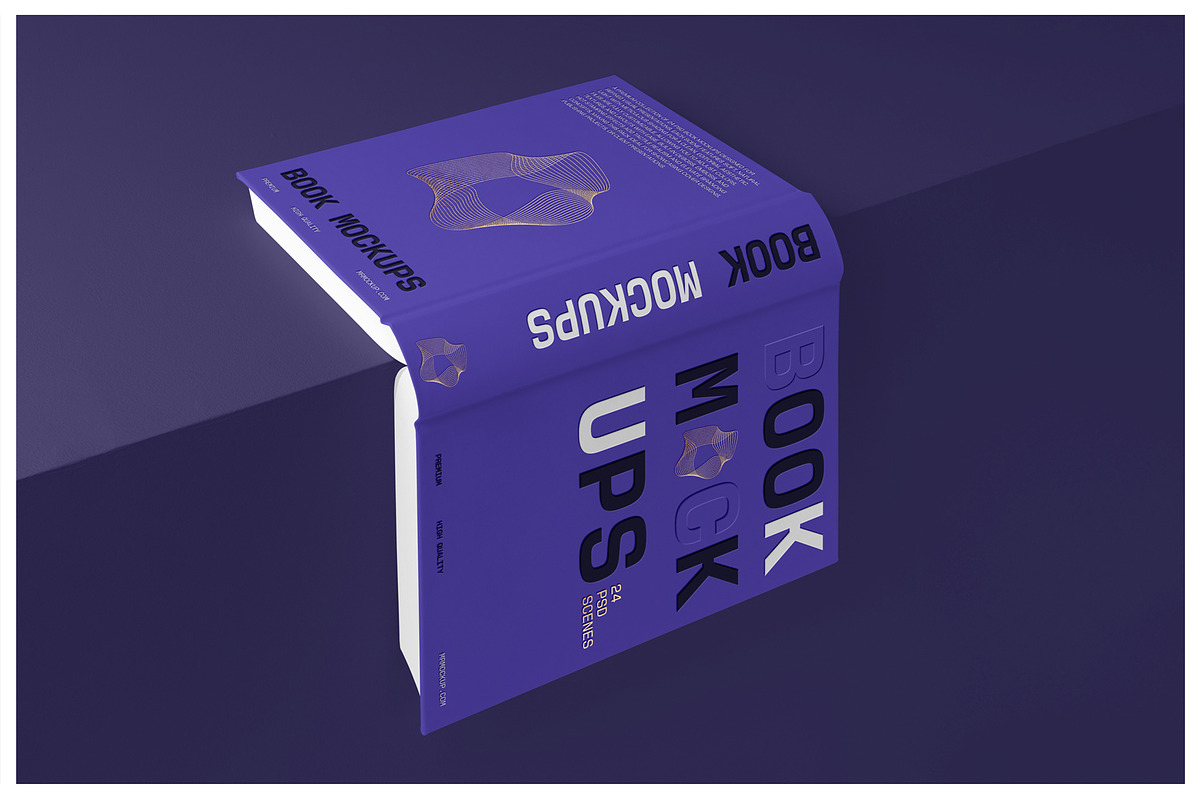 Studio Book Mockups Soft & Hardcover, a Books & Magazine Mockup by Mr.Mockup™ (Photo 14 of 15)
