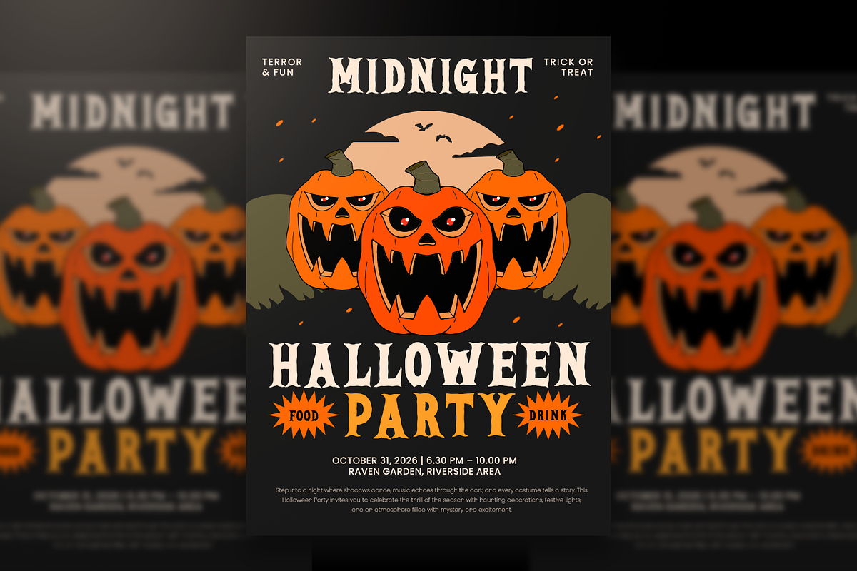 Halloween Font - HALLOWEEN DARKNESS, a Handwritten Font by Umitype (Photo 5 of 8)