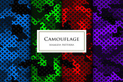 Camouflage net background set, a Pattern Graphic by ArchonDigitalShop (Thumbnail 7 of 7)