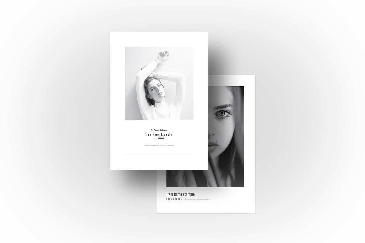 Black-White Postcard Flyers Canva, a Flyer Template by GoldenPixelStudio (Photo 6 of 12)