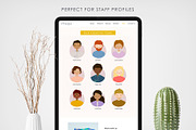 Portrait Creator – People & Family, an Object Graphic by 7th Avenue Designs (Thumbnail 3 of 23)