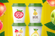 Organic food labels and logos, an Object Graphic by Magic & Dreams (Thumbnail 4 of 4)