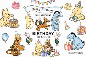 Classic Winnie the Pooh Birthday
