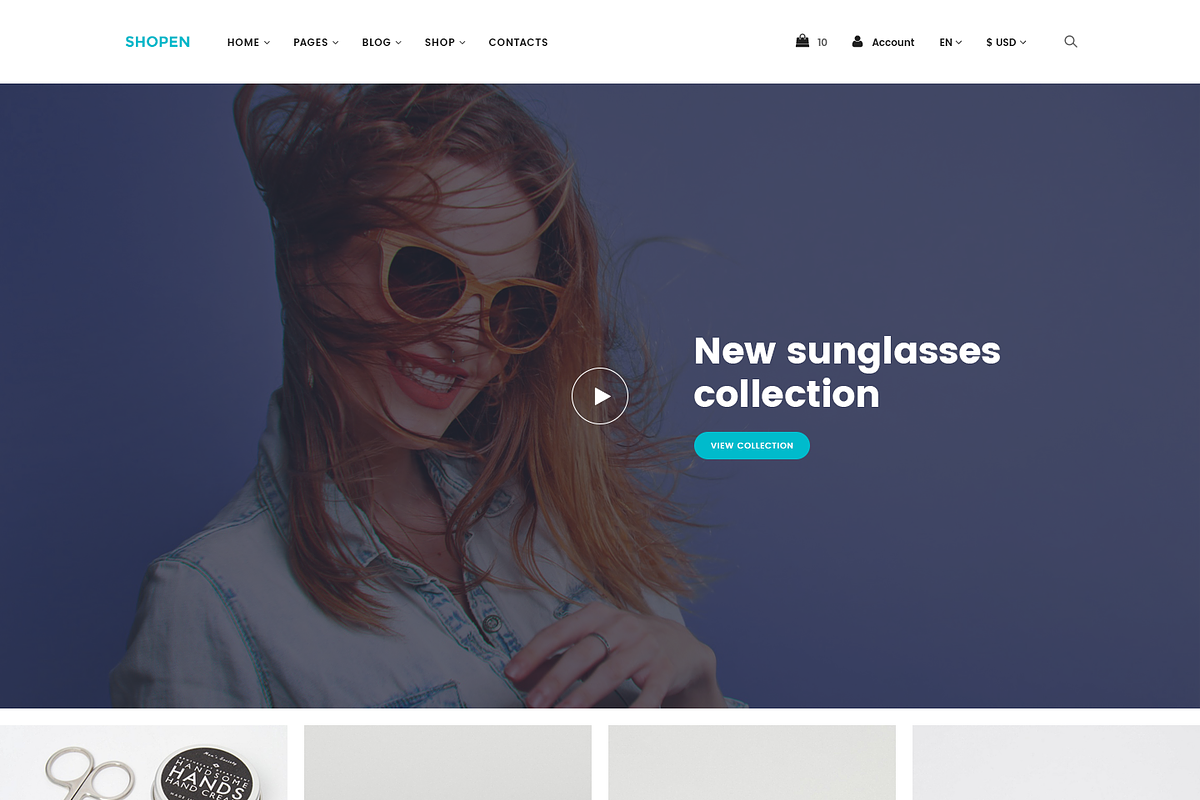 Shopen — Multipurpose PSD Template, a Templates & Theme by ScienteCraft (Photo 4 of 50)