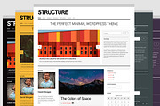 Structure Theme, a WordPress Template by Organic Themes (Thumbnail 2 of 4)