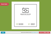 S - Square Business Card Template, a Business Card Template by SketoNeto (Thumbnail 3 of 4)
