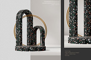 5 Podium with Transparent Background, a Background Graphic by faustudio (Thumbnail 6 of 7)