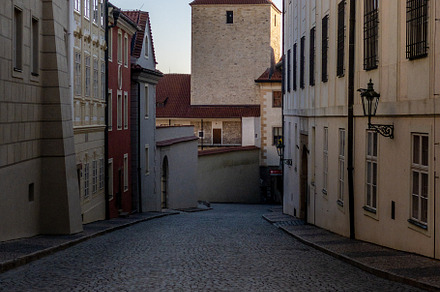 Prague Castle in the spring morning sun, a Holiday Photo by PhotoVision Pavel Rezac