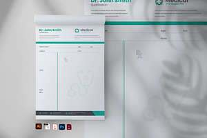 Doctor prescription pad design