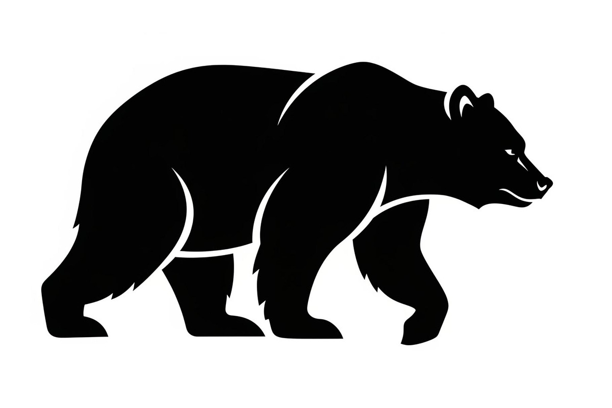 Nature Wildlife Bear Silhouette Bund, an Illustration by Designs_River (Photo 2 of 51)